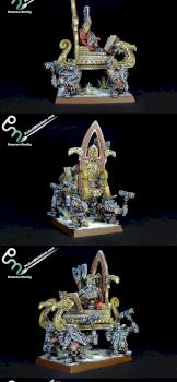 Dwarf High King Thorgrim Grudgebearer by perfectminiaturecom