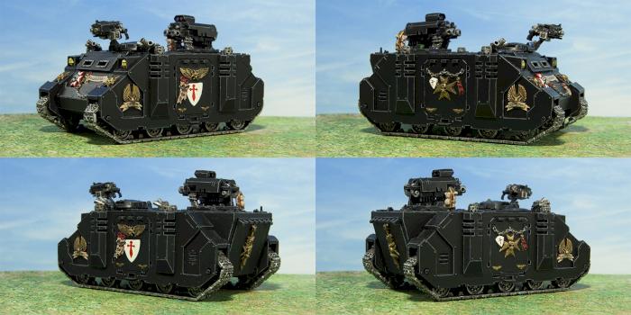 Algalord's Crusade Black Templar: Navarre's Razorback by Dohkoj