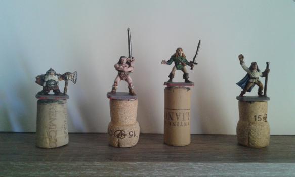 heroquest heroes by scrapbrain