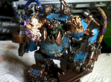 Ghazkull (Painted as a regular warboss) by Vertoxis