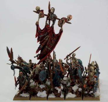 Vampire counts skeletons by Mckennasminiatures