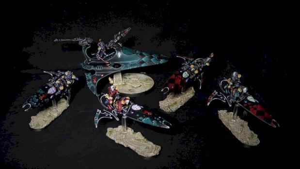 Harlequins Faolchu's Blade (voidweaver and skyweaver) by Drakius
