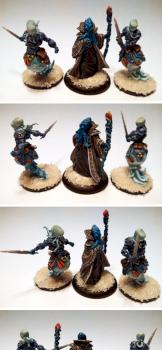 Underdark retinue by Lordtaku