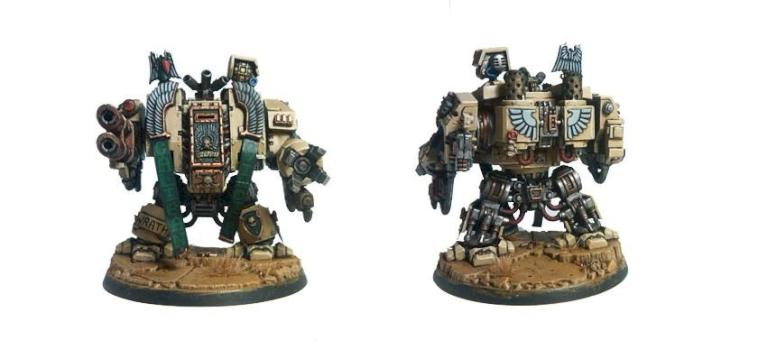 Dark Angels Deathwing Dreadnought by haedrin
