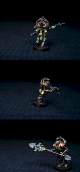 Necron Triarch Praetorian by Badlazzor