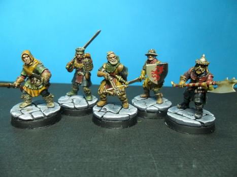 28mm Frostgrave Soldiers =Product of one sprue by avalonindustries2040