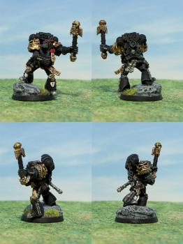 Algalord's Crusade Black Templar: Chaplain Bronski by Dohkoj