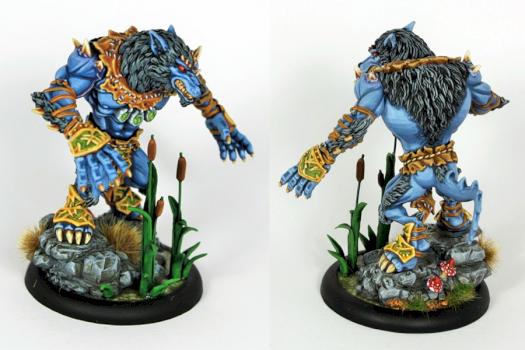 Feral warpwolf by atlasone
