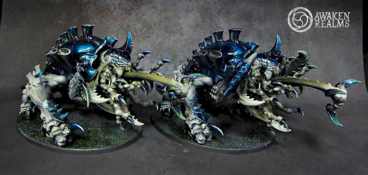 Tyranid Haruspexes by Awaken Realms