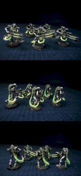Necron Immortal Squad by Badlazzor