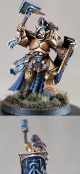 Sigmarine/Stormcast Eternal Liberator by shamikebab