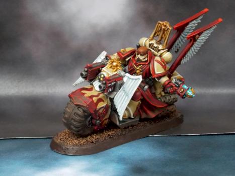 Ravenwing Sergeant Bike by neojarlaxe