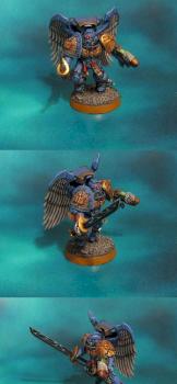 Blood Angels Jump Librarian by Krosano1985