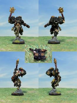 Algalord's Crusade Black Templar: Reclusiarque Jones by Dohkoj