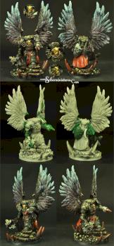 Sci Fi Demon Lord painted conversion by Scibor