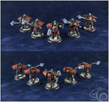 WARMACHINE / Khador / Man-O-War Demoliton Corps by minichameleon