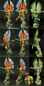 Sci Fi Archangel painted conversion by Scibor