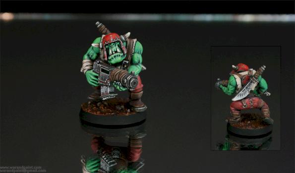 Ork Shoota Boy by War and Paint