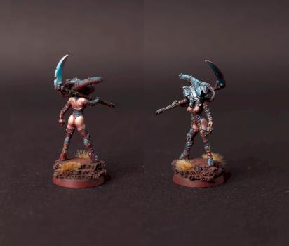 Culexus Assassin (Dakr Eldar version) by Flasher