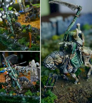 Nurgle Harbinger of Decay - Sorrow Swamp Diorama by zuelos
