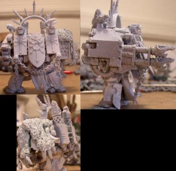 Chaos Dreadnought, WIP by straydog