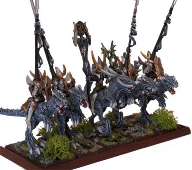 Dark Elves Cold one Knights by snigelkola