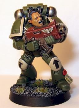Space marine theme test by Ldz