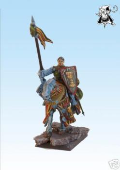 Bretonnian Standard Bearer by Black Gobbo
