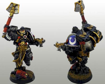 Ultramarines chaplain with jump pack by Ustas
