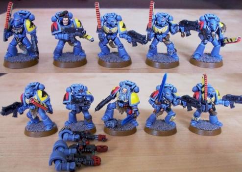 Grey Hunters Squad 1 by paladian