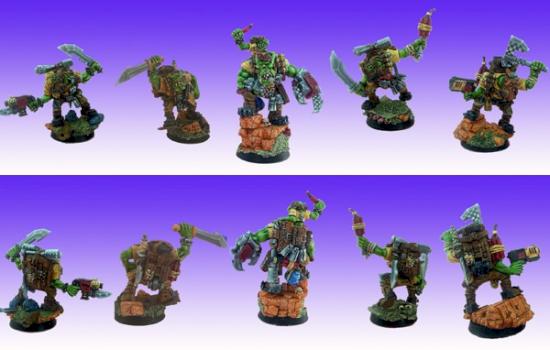 Kommando Ork Group by phael_minis