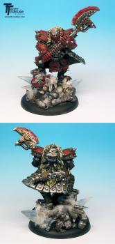 Orsus Oktavir - the butcher ( epic warcaster ) by Manumilitari