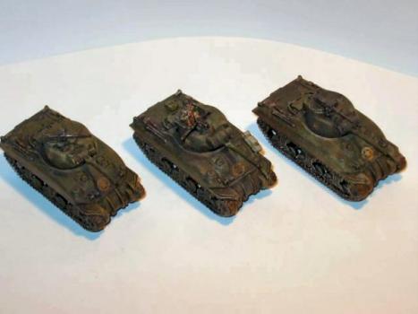 US Tank Platoon 15mm Flames of War by Sturmhai