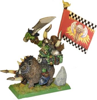 Orc warboss on boar by snigelkola