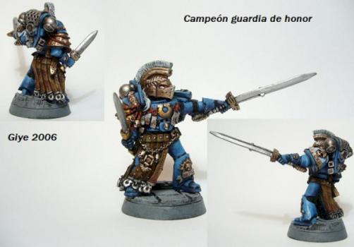 Campeón guardia de honor by giye