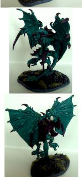 Tyranid Elite winged warrior - Hive Cthulhu by Hellric