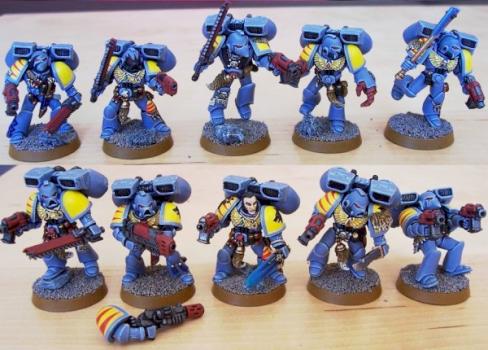 Blood Claws Jump Pack Squad by paladian