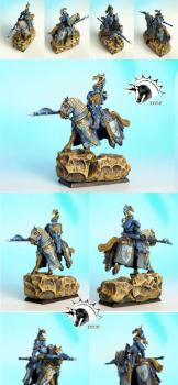 WARHAMMER Brtonnian Paladin by rene