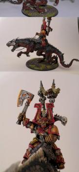 Chaos Lord on Carnosaur by Judo sam