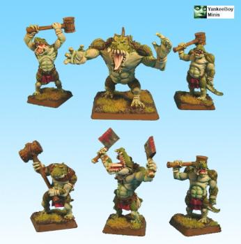 Wargods of Aegyptus Sebeki Warband by Little Lead Men