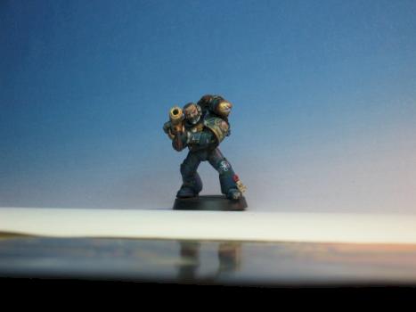 My first Space Marine by Bengi