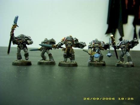 Grey Knight Squad by Droplord