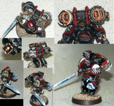 Assault Marine Sergeant Finished by Squiggles