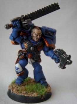 Ultramarines assault sergeant by Stasiu