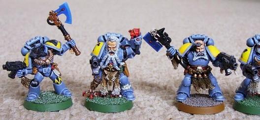 Space Wolves Wolf Guard Pack by paladian