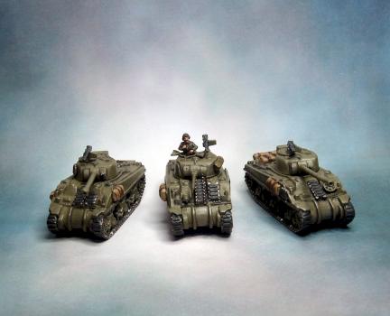 Flames of War Sherman Firefly tank by vitor