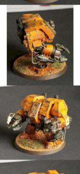 Imperial Fists Dreadnought by Guybrush Treepwood