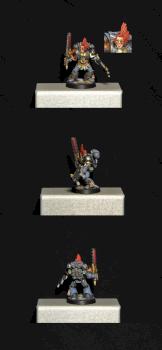 Space wolf with mark of wulfen by Roadwind