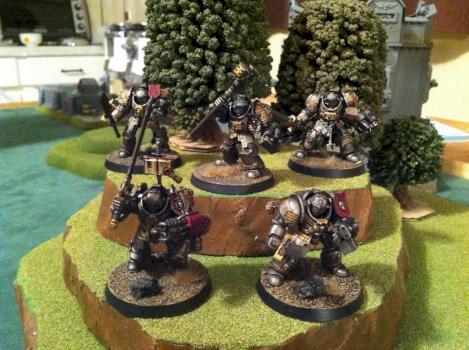 Grey Knights Paladins by MindStroke