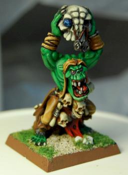 Savage Orc Shaman, limited edition sculpt by GraveRisen